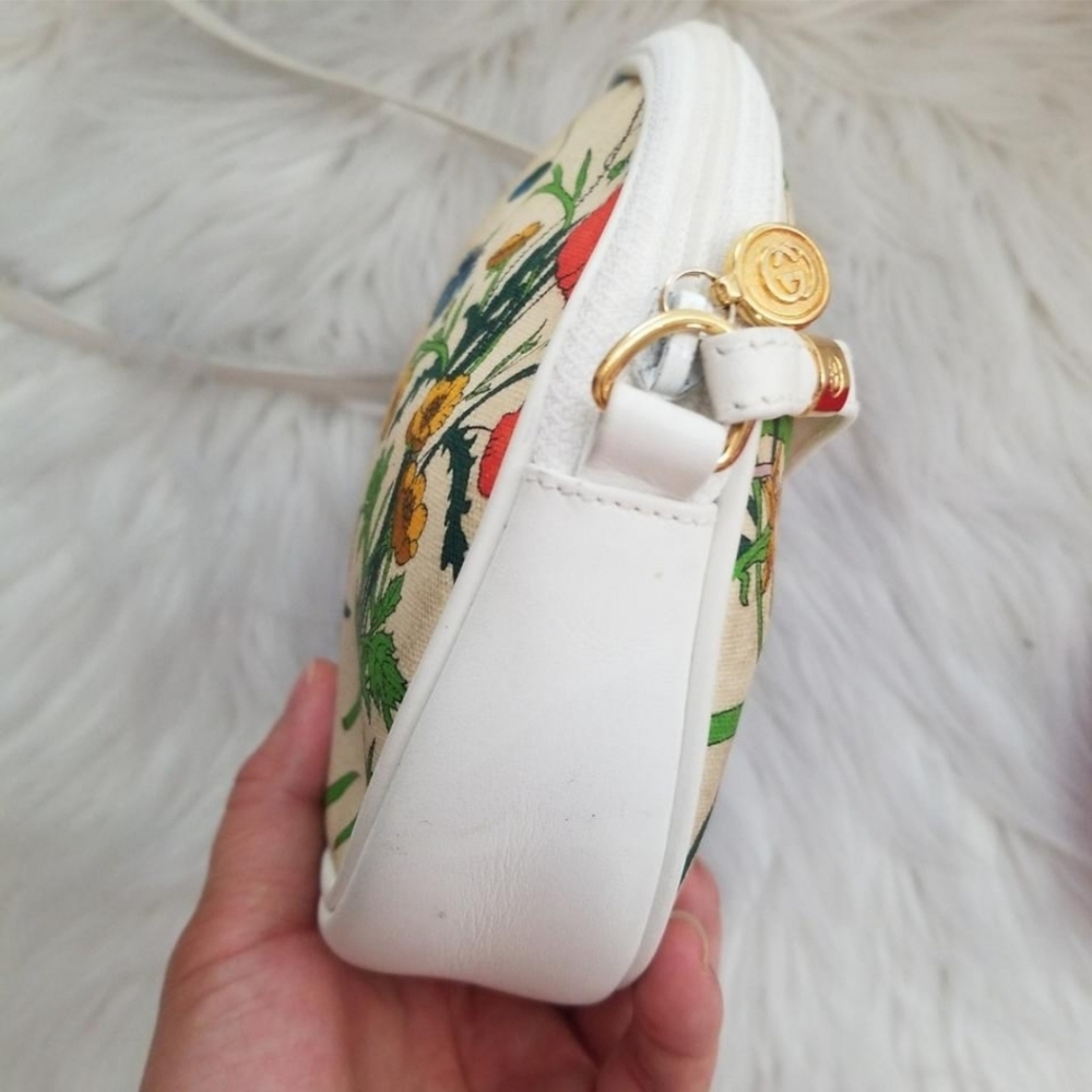 Authentic Vintage Gloral Gucci Crossbody Bag - Picture 5 of 12